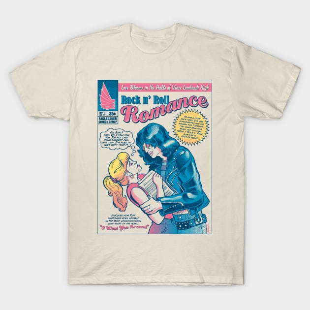 Rock N' Roll Romance T-Shirt by Scott Derby Illustration